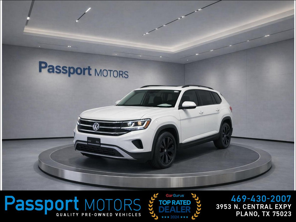 2024 VOLKSWAGEN ATLAS/SE 4MOTION/20" BLACK WHEELS/PANO ROOF for sale in PLANO