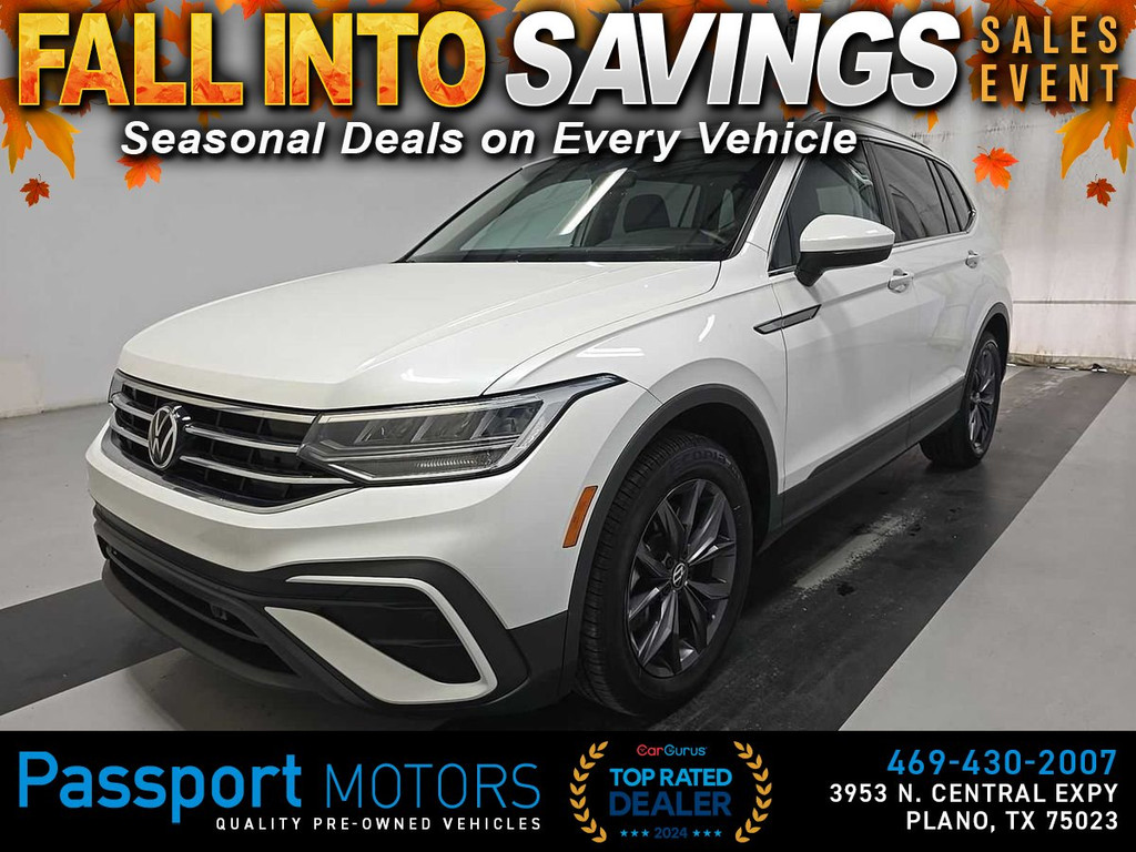 2023 VOLKSWAGEN TIGUAN/PANO ROOF/UP GRADED BLACK WHEELS for sale in PLANO
