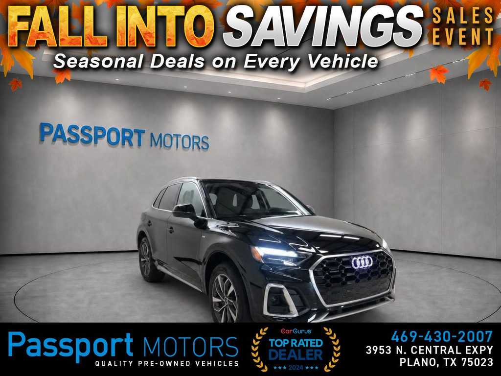 2023 AUDI Q5/S LINE /PREMIUM PLUS PKG/LED AUDI BADGE for sale in PLANO