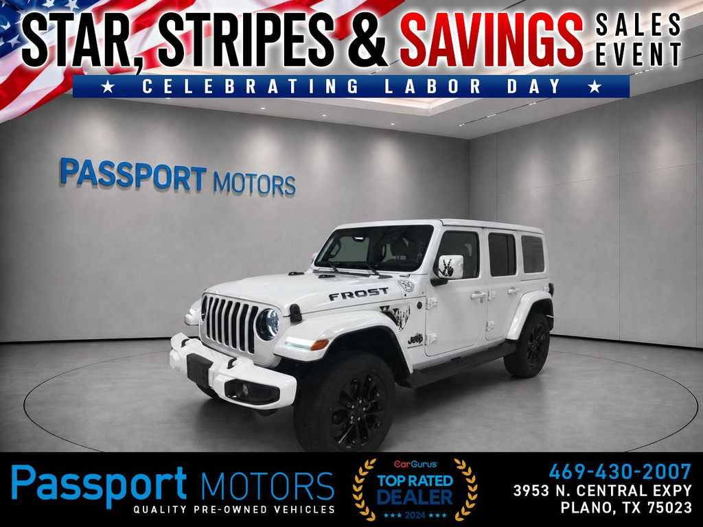 2023 JEEP WRANGLER UNLIMITED/HIGH ALTITUDE/20" WHEELS for sale in PLANO