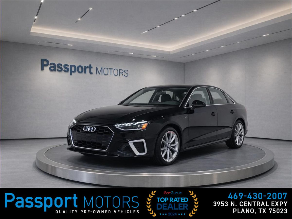 2021 AUDI A4/UP GRADED 19" WHEELS/SPORT SEATS/SPORT SUSP for sale in PLANO