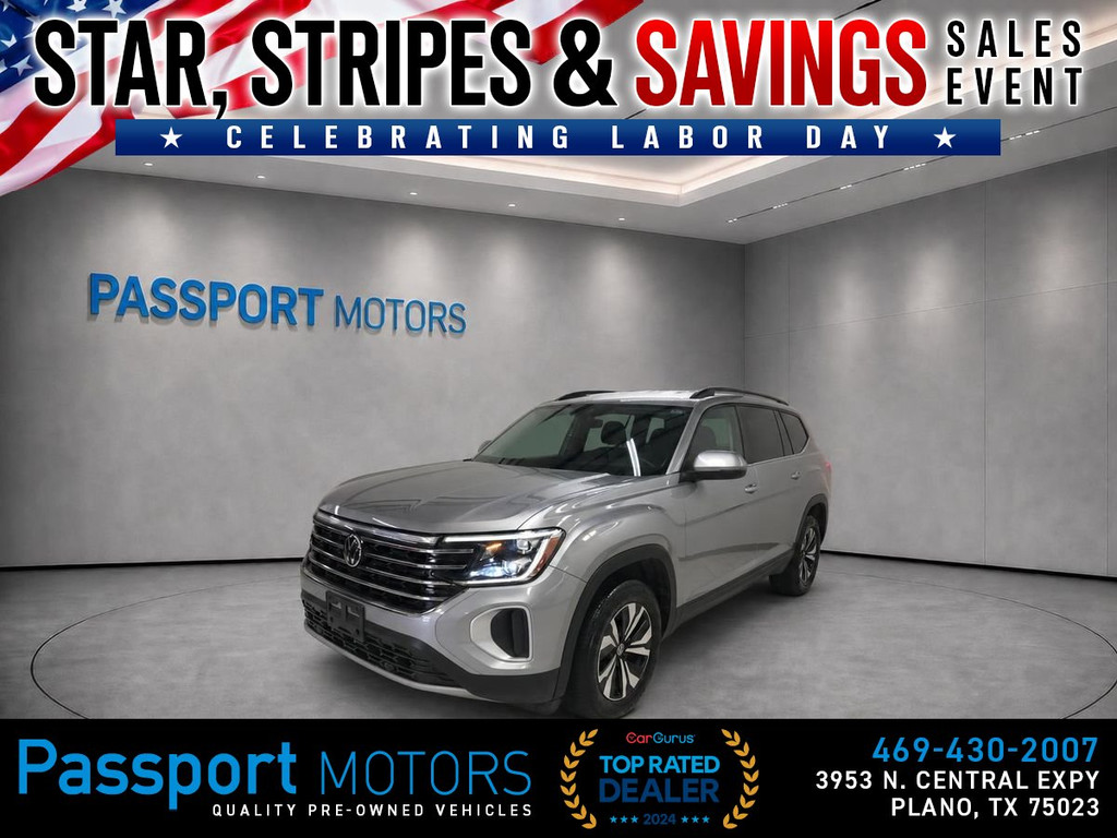 2025 VOLKSWAGEN ATLAS/THIRD ROW SEATS/COOLING SEATS for sale in PLANO