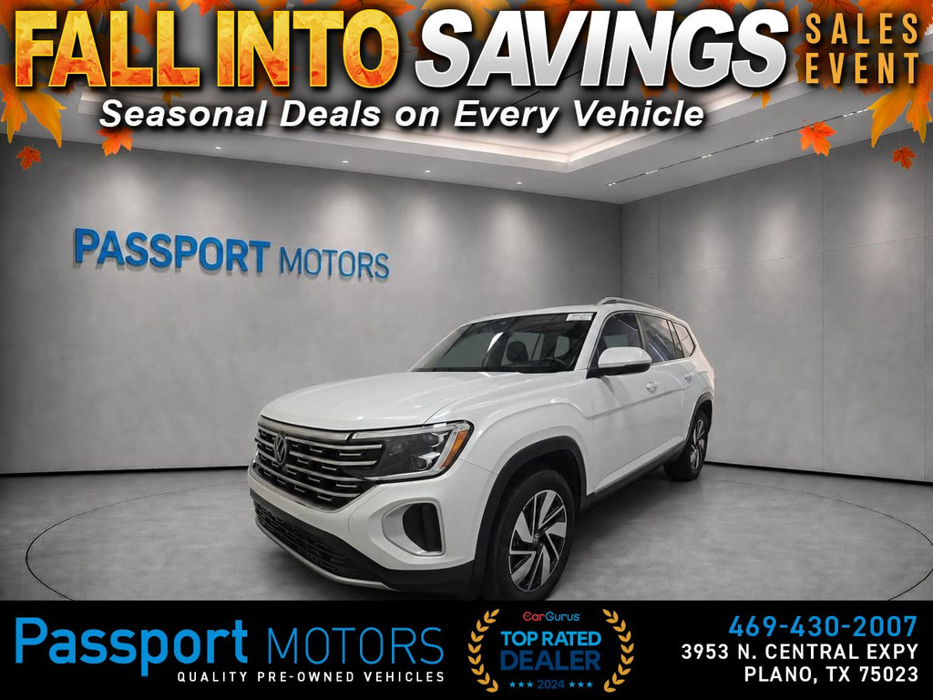2024 VOLKSWAGEN ATLAS for sale in PLANO