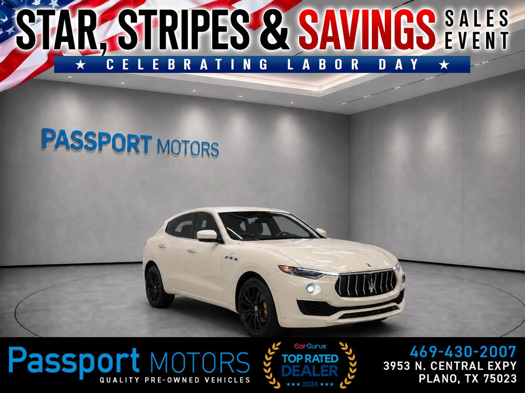 2022 MASERATI LEVANTE for sale in PLANO