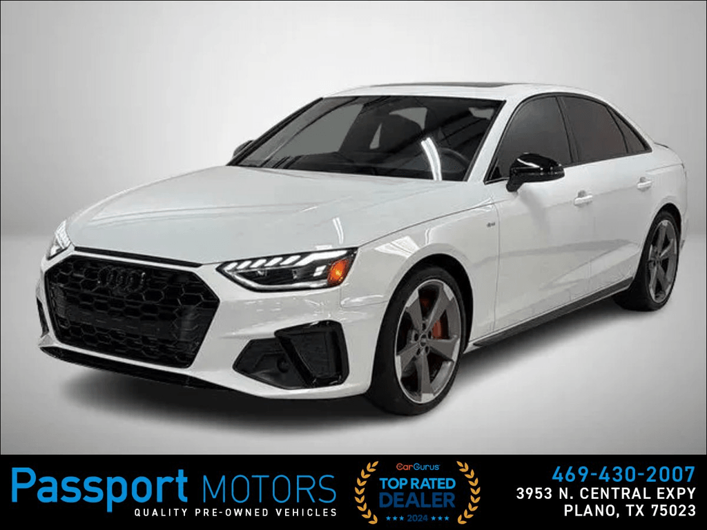 2023 AUDI A4/BLACK OPTIC PKG/19" WHEELS/VENTILATED SEATS/BANG&OLUFSEN SOUND for sale in PLANO