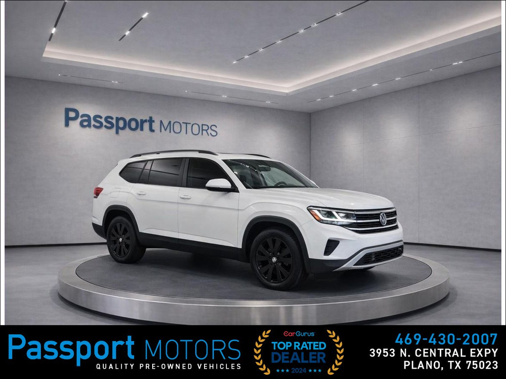 2024 VOLKSWAGEN ATLAS/PANO ROOF/20" BLACK WHEELS/COOLING SEATS for sale in PLANO