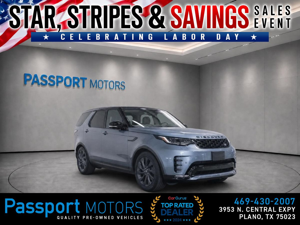 2023 LAND ROVER DISCOVERY/ R DYNAMIC/THIRD ROW SEATS/20" BLACK WHEELS for sale in PLANO