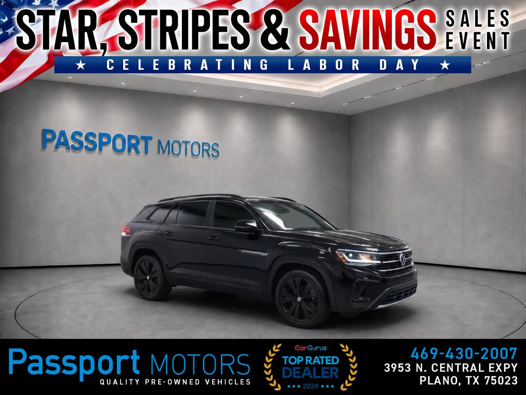 2024 VOLKSWAGEN ATLAS CROSS SPORT/UP GRADED 20" BLACK WHEELS/PANORAMIC ROOF for sale in PLANO