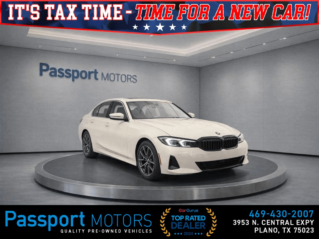 2025 BMW 330I /CONVENIENCE PKG/UP GRADED BLACK WHEELS for sale in PLANO