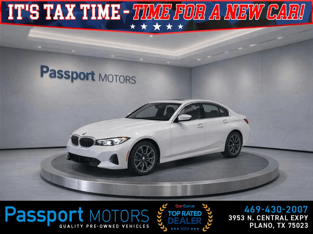 2025 BMW 330I /CONVENIENCE PKG/UP GRADED BLACK WHEELS for sale in PLANO