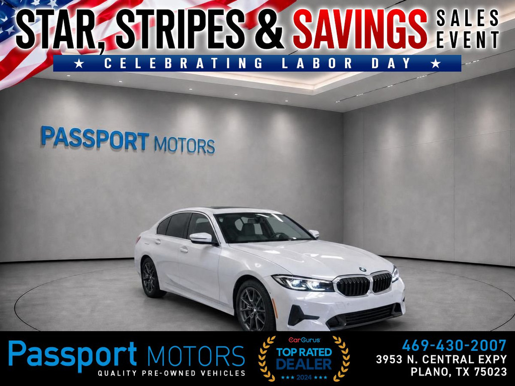 2025 BMW 330I /CONVENIENCE PKG/UP GRADED BLACK WHEELS for sale in PLANO