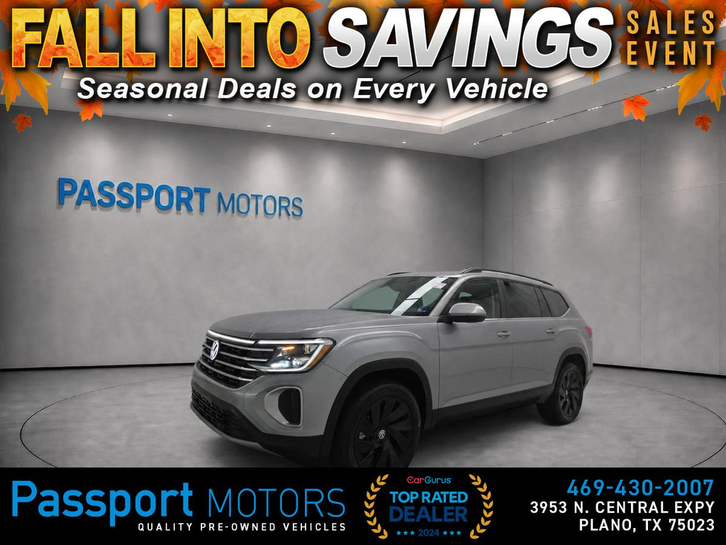 2026 VOLKSWAGEN ATLAS for sale in PLANO