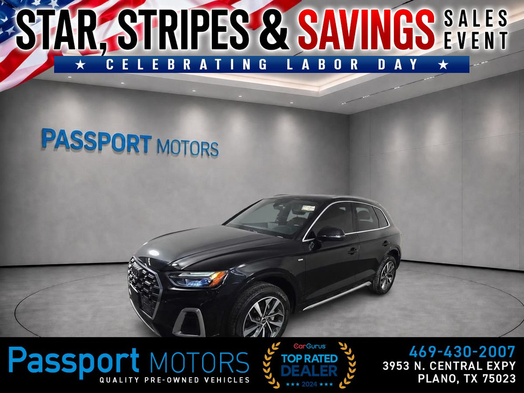 2023 AUDI Q5/S LINE/PREMIUM PLUS/OKAPI BROWN INTERIOR for sale in PLANO