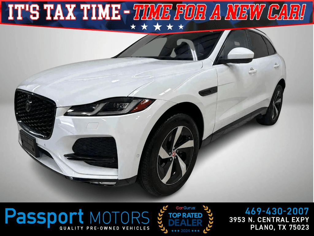 2021 JAGUAR F-PACE for sale in PLANO