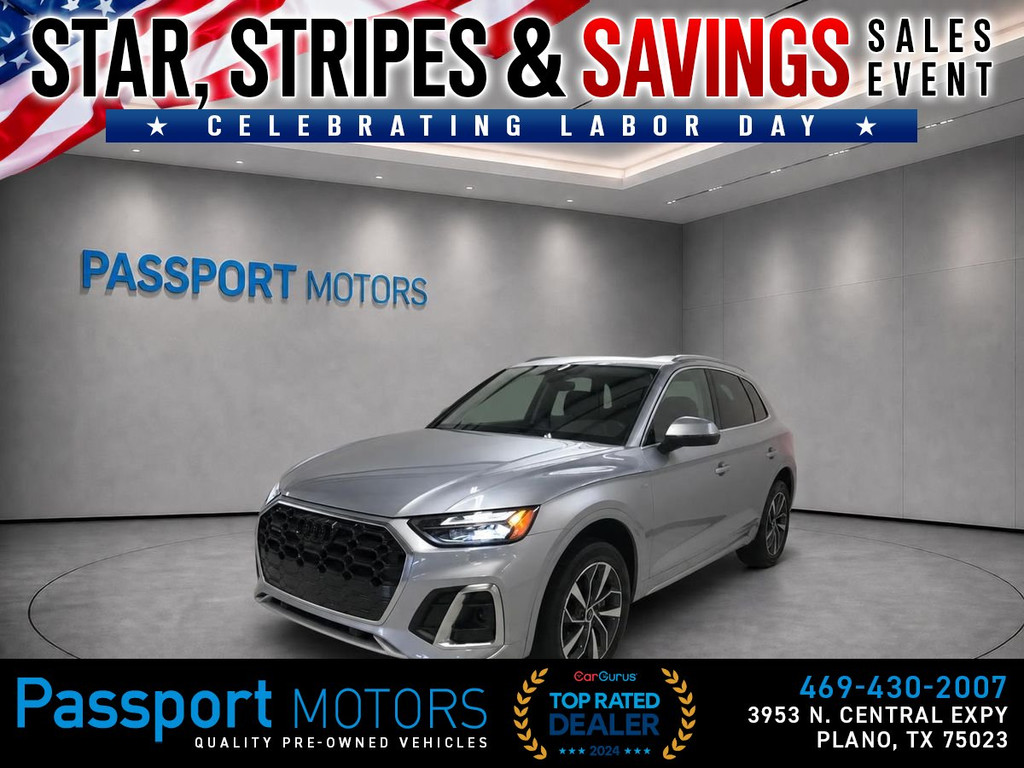 2023 AUDI Q5/PREMIUM PLUS/NAVIGATION PKG/WOOD TRIM for sale in PLANO