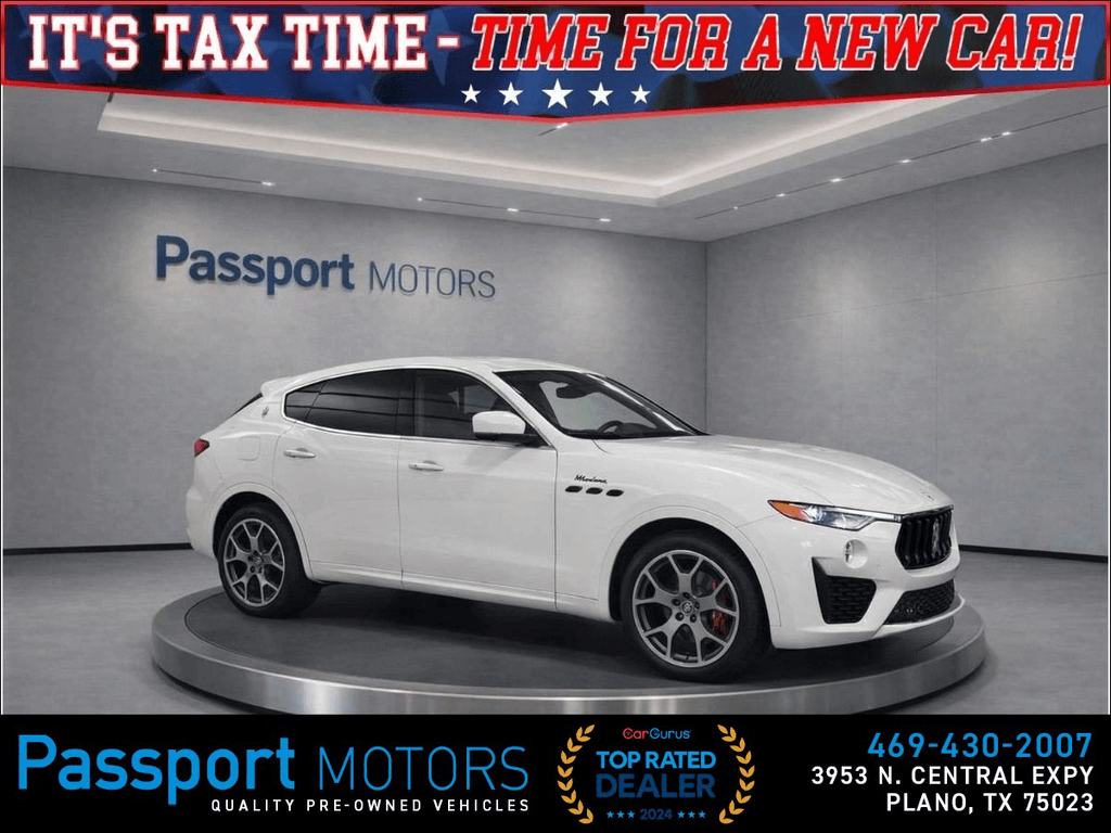 2022 MASERATI LEVANTE/MODENA/VENTILATED SEATS for sale in PLANO