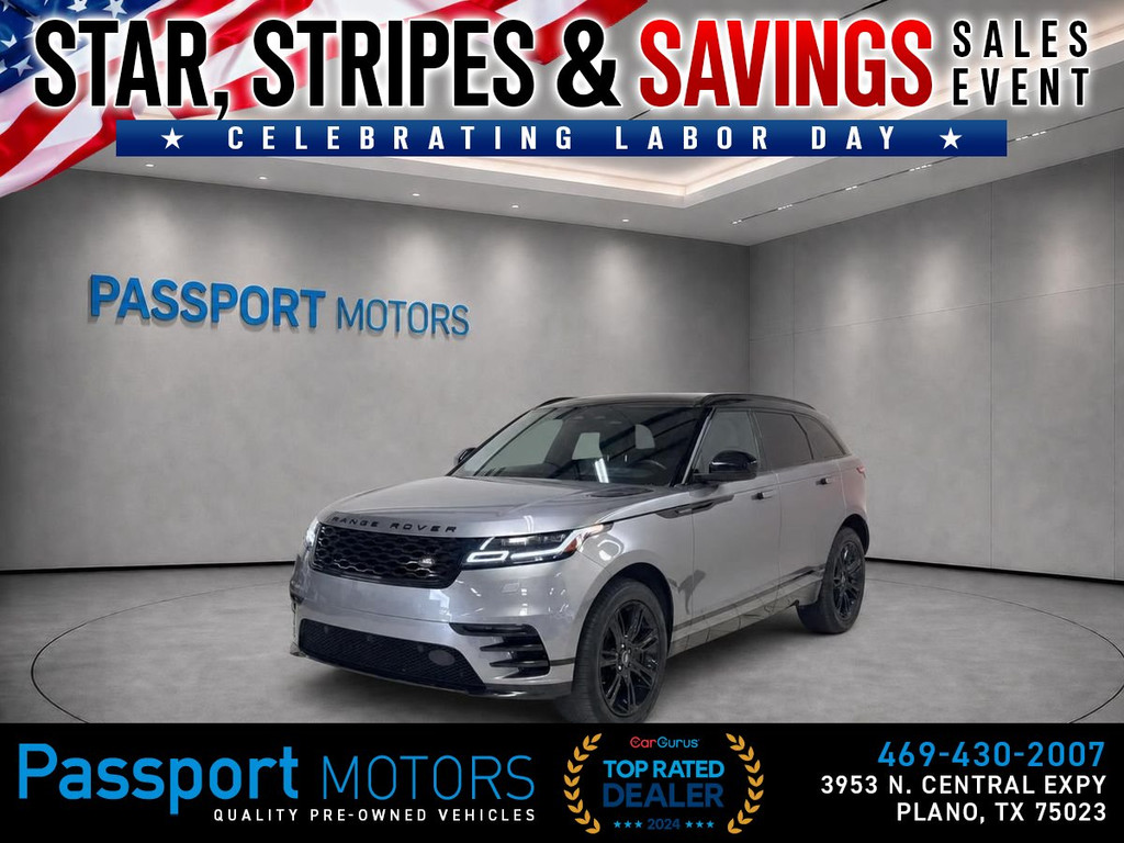 2022 LAND ROVER RANGE ROVER VELAR/BLACK 20" WHEELS/PANO ROOF for sale in PLANO