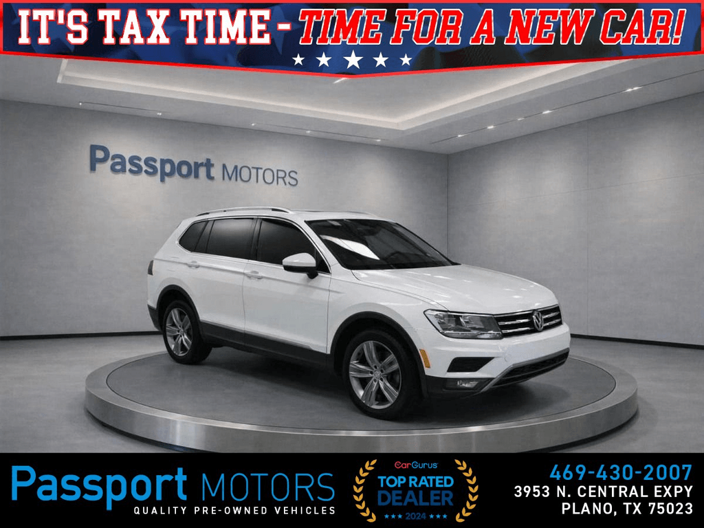 2020 VOLKSWAGEN TIGUAN for sale in PLANO