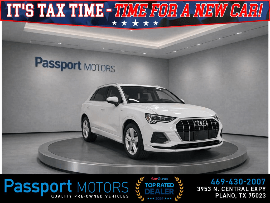 2024 AUDI Q3/PREMIUM PLUS/SUN ROOF/19" WHEELS for sale in PLANO