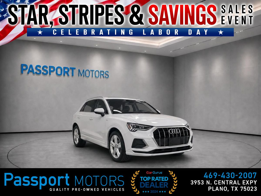 2024 AUDI Q3/PREMIUM PLUS/SUN ROOF/19" WHEELS for sale in PLANO