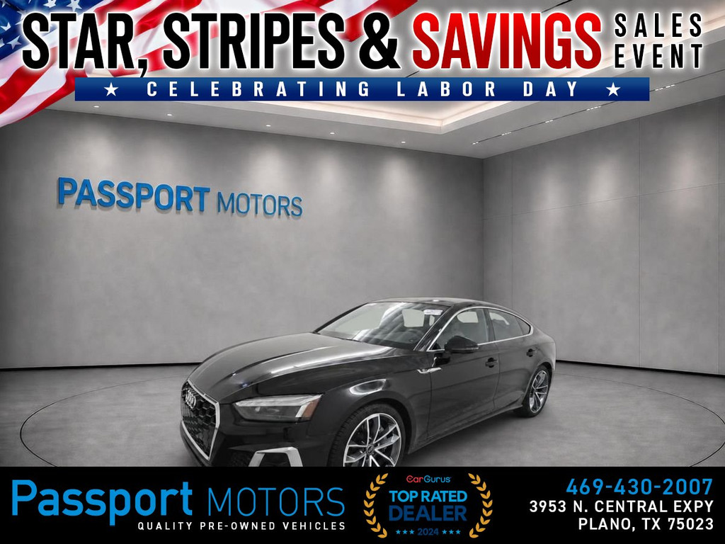 2023 AUDI A5/CONVENIENCE PKG/UP GRADED 19" SPORT WHEELS for sale in PLANO