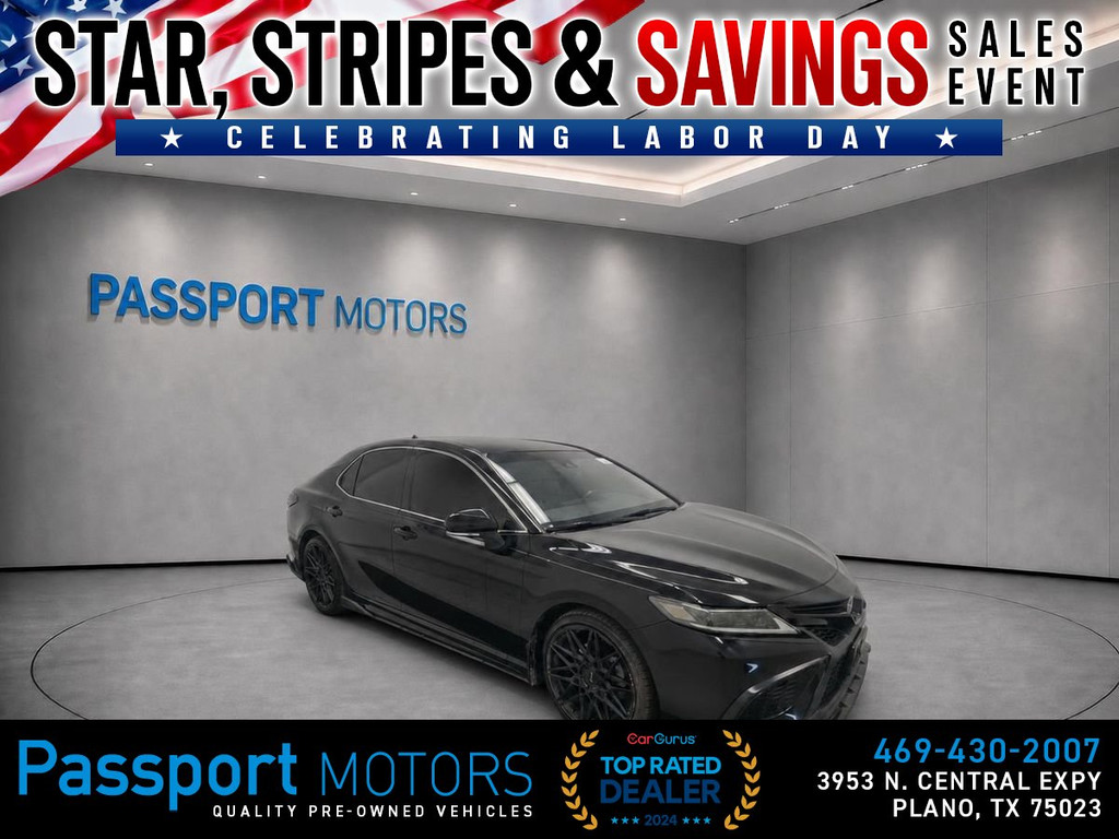 2023 TOYOTA CAMRY/BLACK OUT/UP GRADED 20" SPORT WHEELS for sale in PLANO