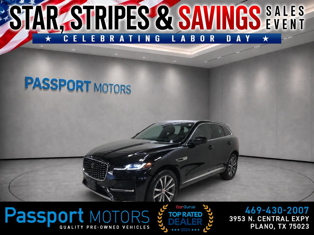 2023 JAGUAR F-PACE/UP GRADED 20" WHEELS/PANO ROOF for sale in PLANO
