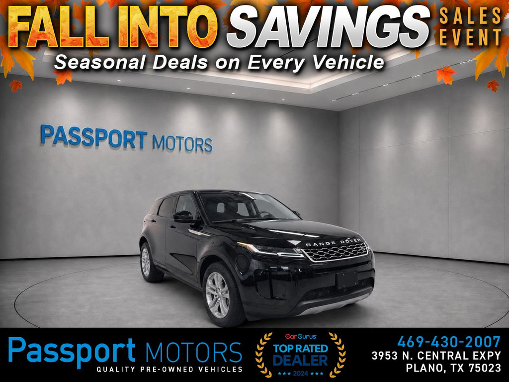 2022 LAND ROVER RANGE ROVER EVOQUE/PANO ROOF/UP GRADED WHEELS for sale in PLANO