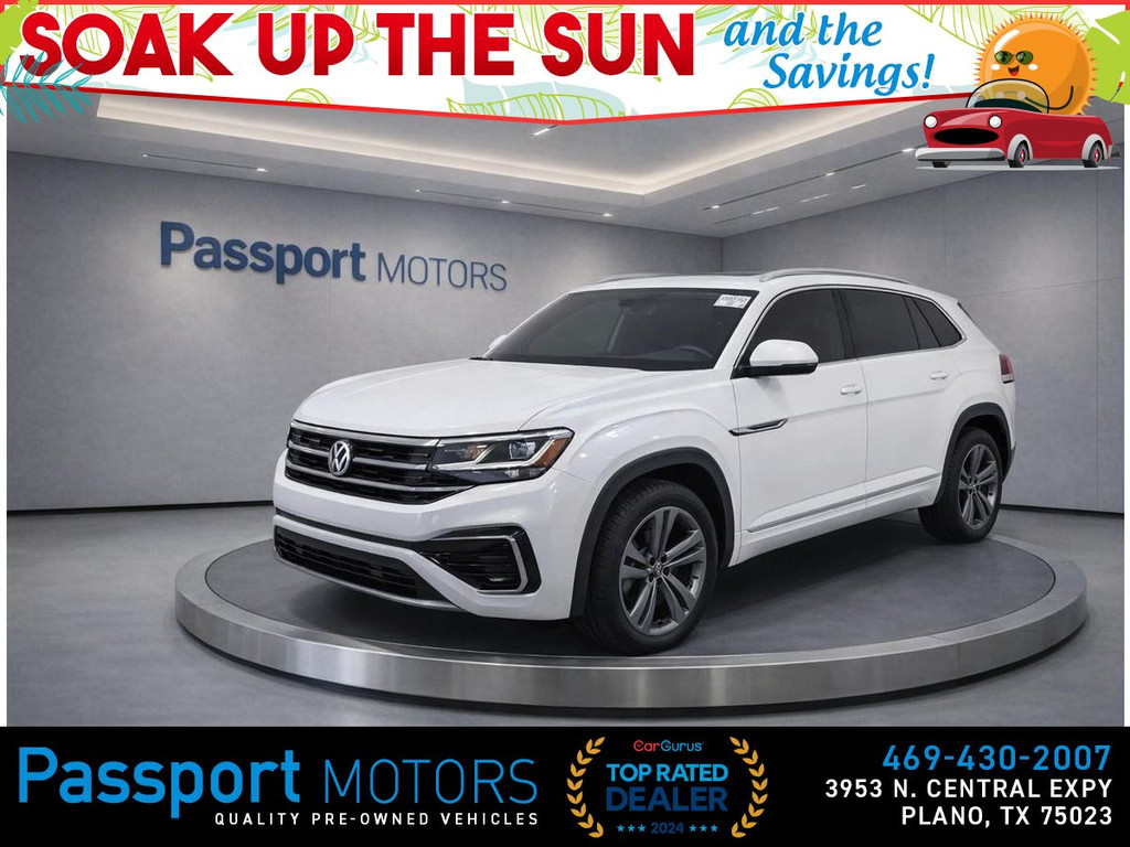 2024 VOLKSWAGEN ATLAS CROSS SPORT/SEL R-LINE /HEADS UP DISPLAY/COOLING SEATS for sale in PLANO