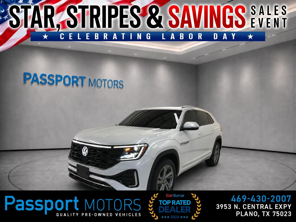 2024 VOLKSWAGEN ATLAS CROSS SPORT/SEL R-LINE /HEADS UP DISPLAY/COOLING SEATS for sale in PLANO