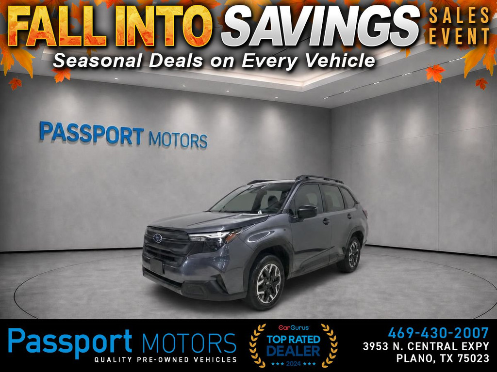 2025 SUBARU FORESTER for sale in PLANO