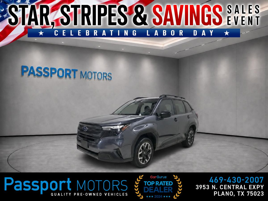 2025 SUBARU FORESTER for sale in PLANO