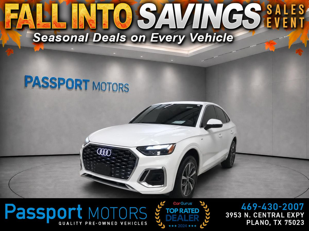 2023 AUDI Q5 SPORTBACK/PREMIUM PLUS/COOLING SEATS for sale in PLANO