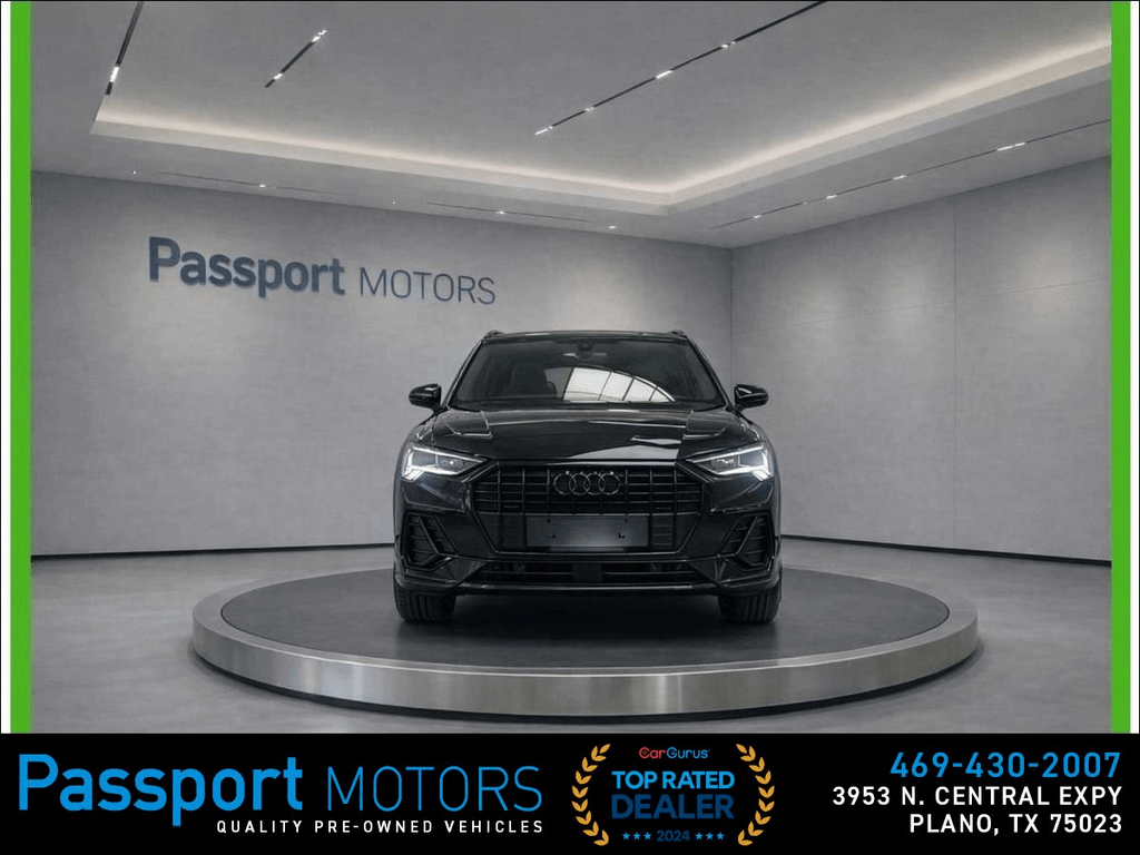 2023 AUDI Q3/BLACK OPTIC/TECH PKG/20" WHEELS/PREMIUM PLUS for sale in PLANO