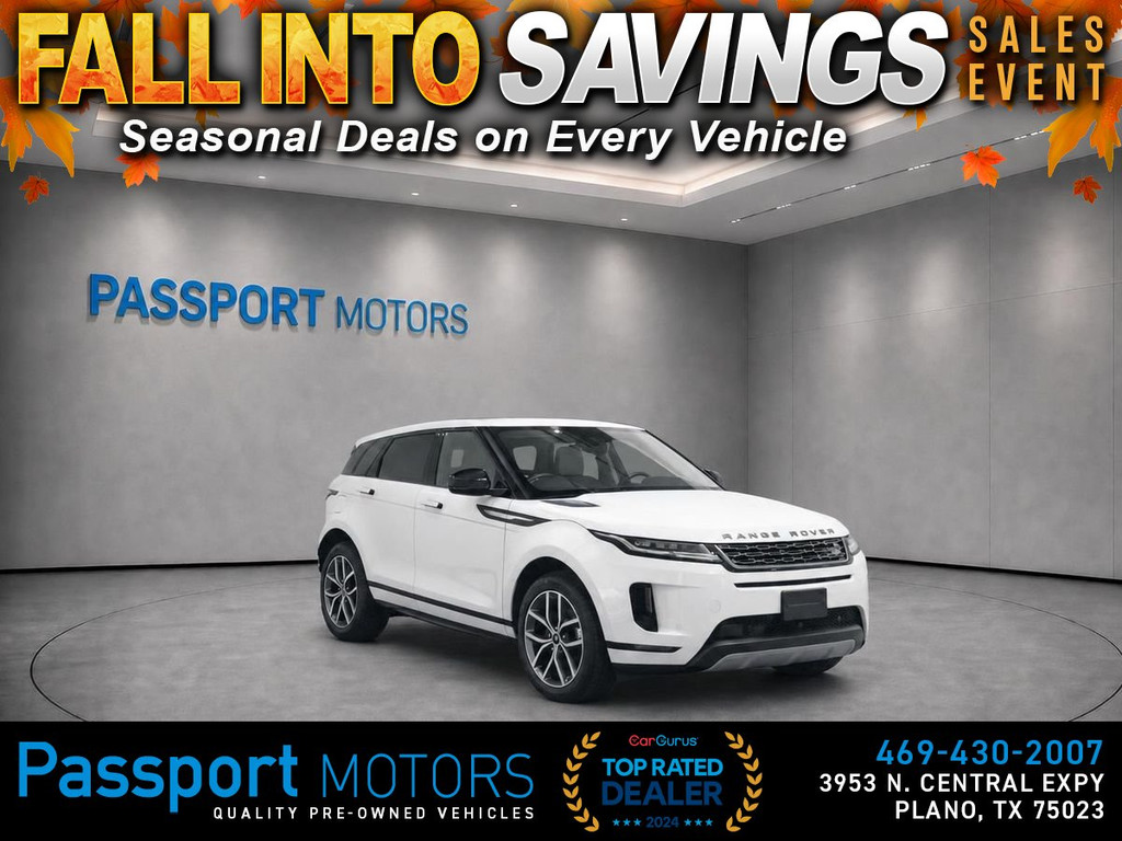 2024 LAND ROVER RANGE ROVER EVOQUE/19" WHEELS/PANORAMIC ROOF for sale in PLANO