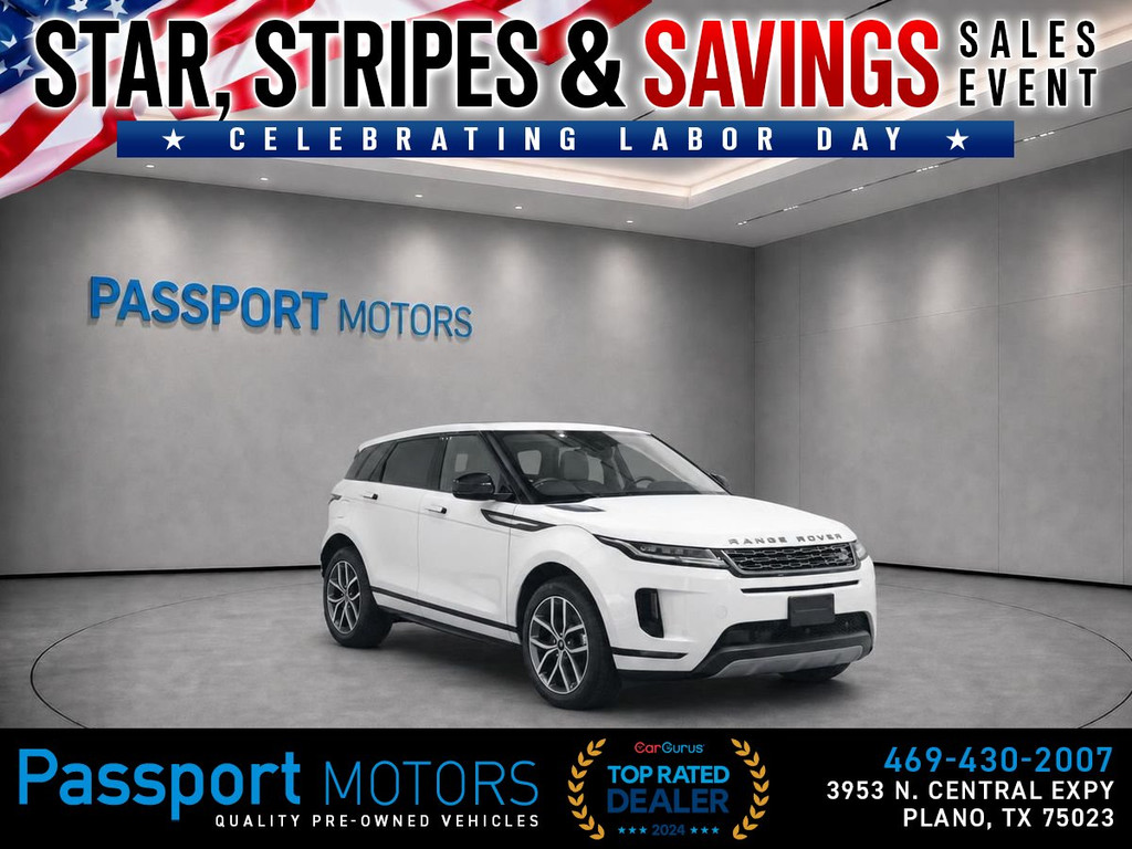 2024 LAND ROVER RANGE ROVER EVOQUE/19" WHEELS/PANORAMIC ROOF for sale in PLANO