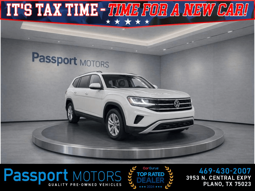 2022 VOLKSWAGEN ATLAS/REAR CAP CHAIR/4 MOTION/SEL for sale in PLANO