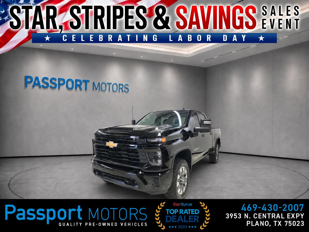 2024 CHEVROLET SILVERADO 2500 HD CREW CAB for sale in PLANO