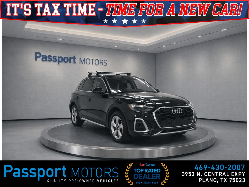 2023 AUDI Q5/HEADS UP DISPLAY/COOLING SEATS/20" WHEELS for sale in PLANO