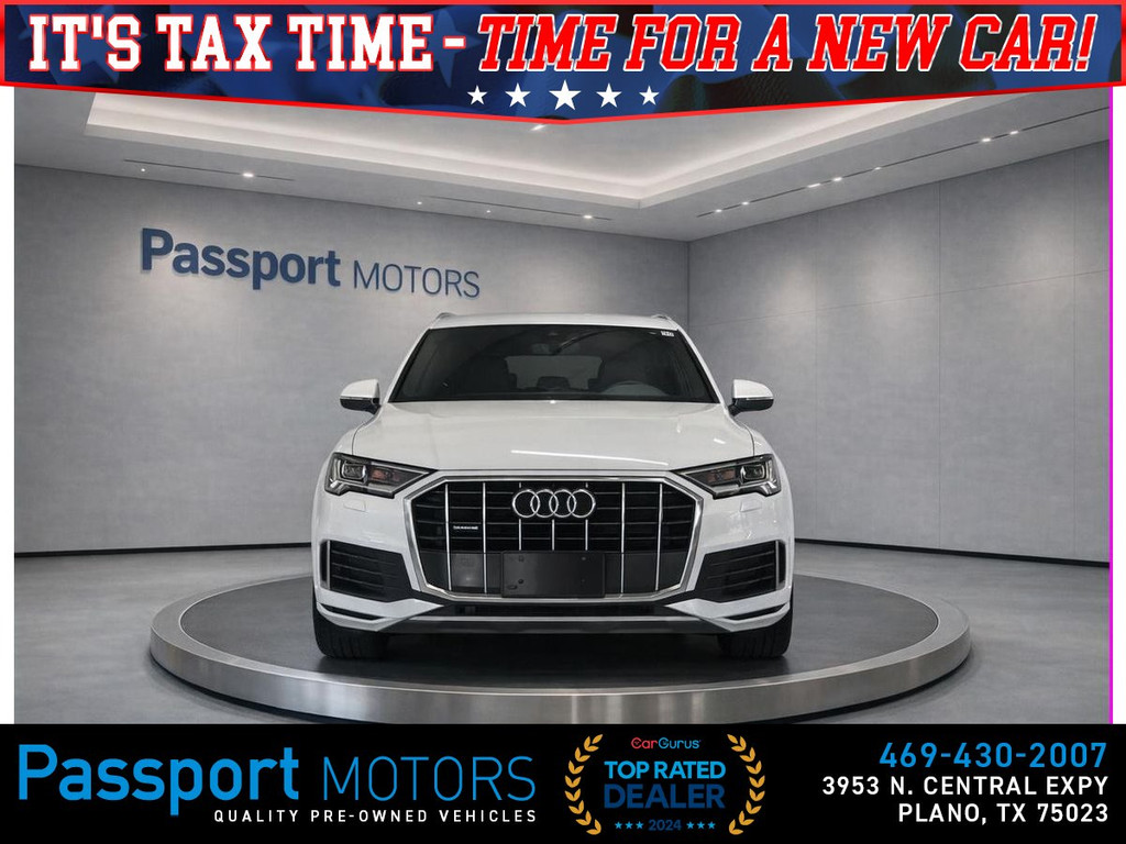 2022 AUDI Q7/PANORAMIC ROOF/UPGRADED BLACK WHEELS/ for sale in PLANO