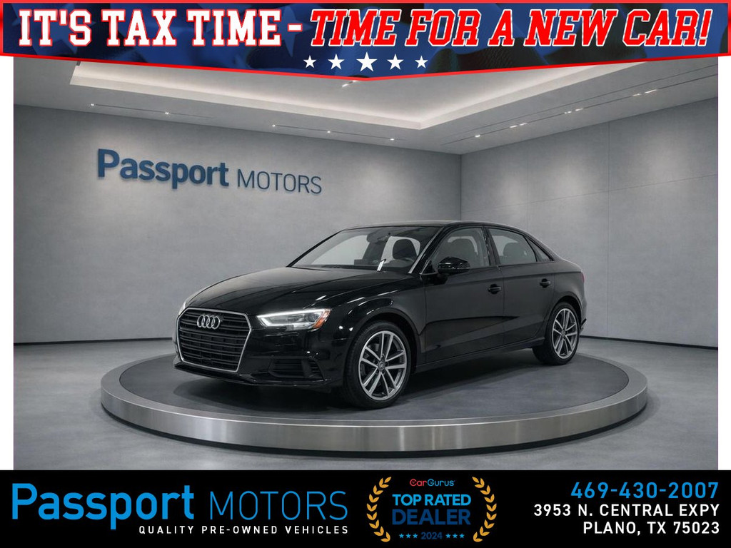 2020 AUDI A3/PANORAMIC ROOF/PREMIUM PKG for sale in PLANO