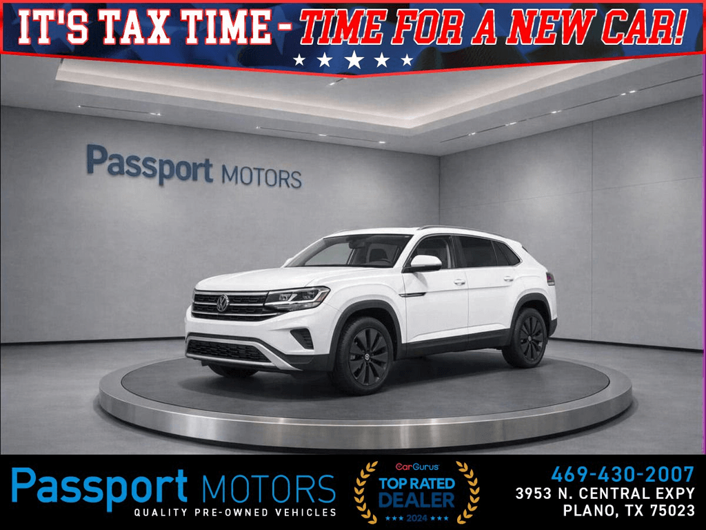 2024 VOLKSWAGEN ATLAS CROSS SPORT/UP GRADED 20" BLACK WHEELS for sale in PLANO
