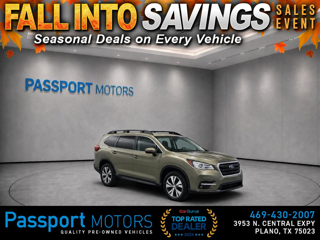 2022 SUBARU ASCENT/THIRD ROW SEATS/REAR BUCKET SEATS for sale in PLANO