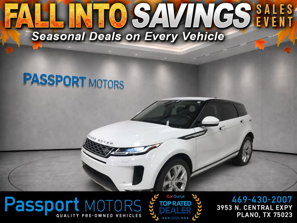 2023 LAND ROVER RANGE ROVER EVOQUE/UP GRADED 20" WHEELS/BLACK OUT ROOF for sale in PLANO