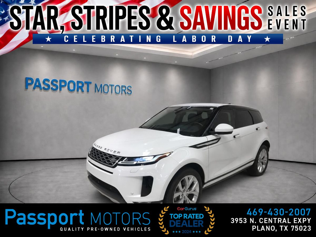 2023 LAND ROVER RANGE ROVER EVOQUE/UP GRADED 20" WHEELS/BLACK OUT ROOF for sale in PLANO