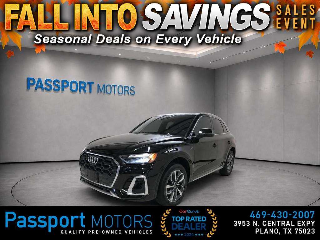 2023 AUDI Q5/PREMIUM PLUS PKG/NAVIGATION PKG for sale in PLANO