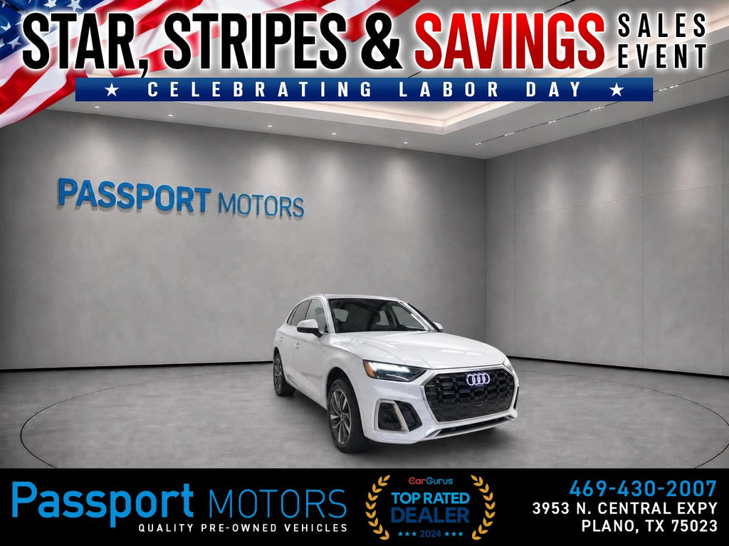 2023 AUDI Q5/PREMIUM PLUS PKG/S LINE/19" SPORT WHEELS for sale in PLANO