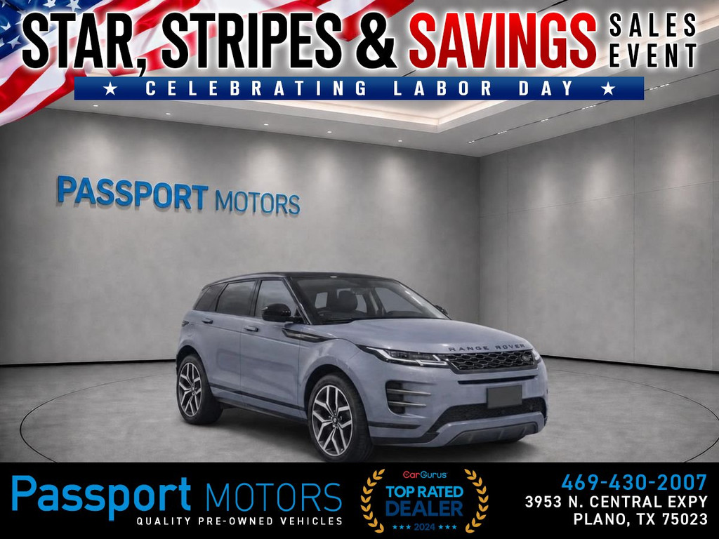 2022 LAND ROVER RANGE ROVER EVOQUE/SE DYNAMIC/20" WHEELS/PANO ROOF for sale in PLANO