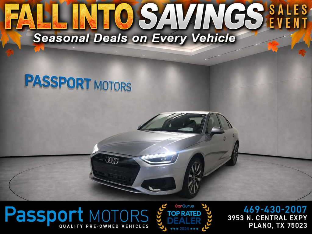 2023 AUDI A4/PREMIUM PLUS PACKAGE for sale in PLANO