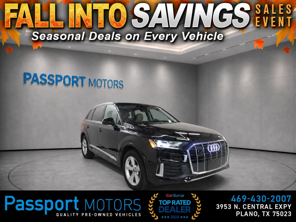 2023 AUDI Q7/CONVENIENCE PKG/SAIGE BIEGE INTERIOR for sale in PLANO